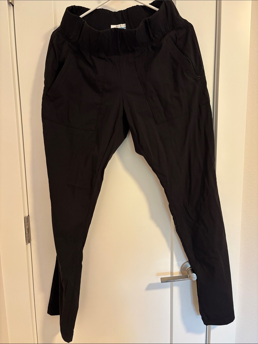 Columbia Black Elastic Waist Outdoor Pants